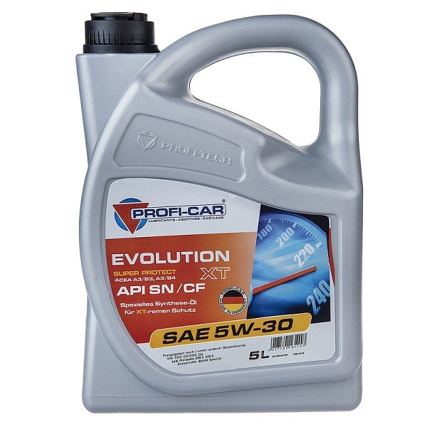 profi-5-30-5.jpg روغن موتور 5W-30 پروفیکار Evolu tion XT SN حجم 5 لیتر