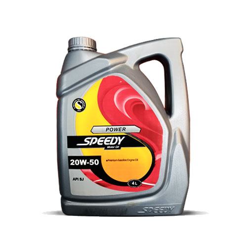 speedy-power-20w50-4l.jpg روغن موتور 20W-50 سپاهان مدل اسپیدی پاور SJ حجم 4 لیتر