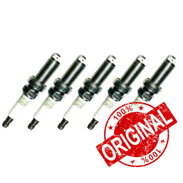 spark-plug-five شمع سوزنی ولوو NGK اصلی دست 5 عددی ساخت ژاپن