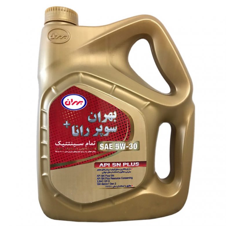 IMG_6739 روغن موتور 5W-30 بهران مدل سوپر رانا پلاس SN حجم 5 لیتر