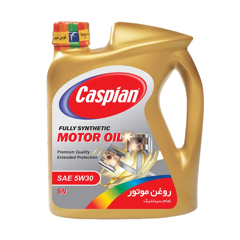 روغن موتور کاسپین مدل 5W-30 SN حجم 4 لیتر روغن موتور کاسپین مدل 5W-30 SN حجم 4 لیتر